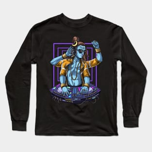 Shiva Psychedelic DJ Long Sleeve T-Shirt